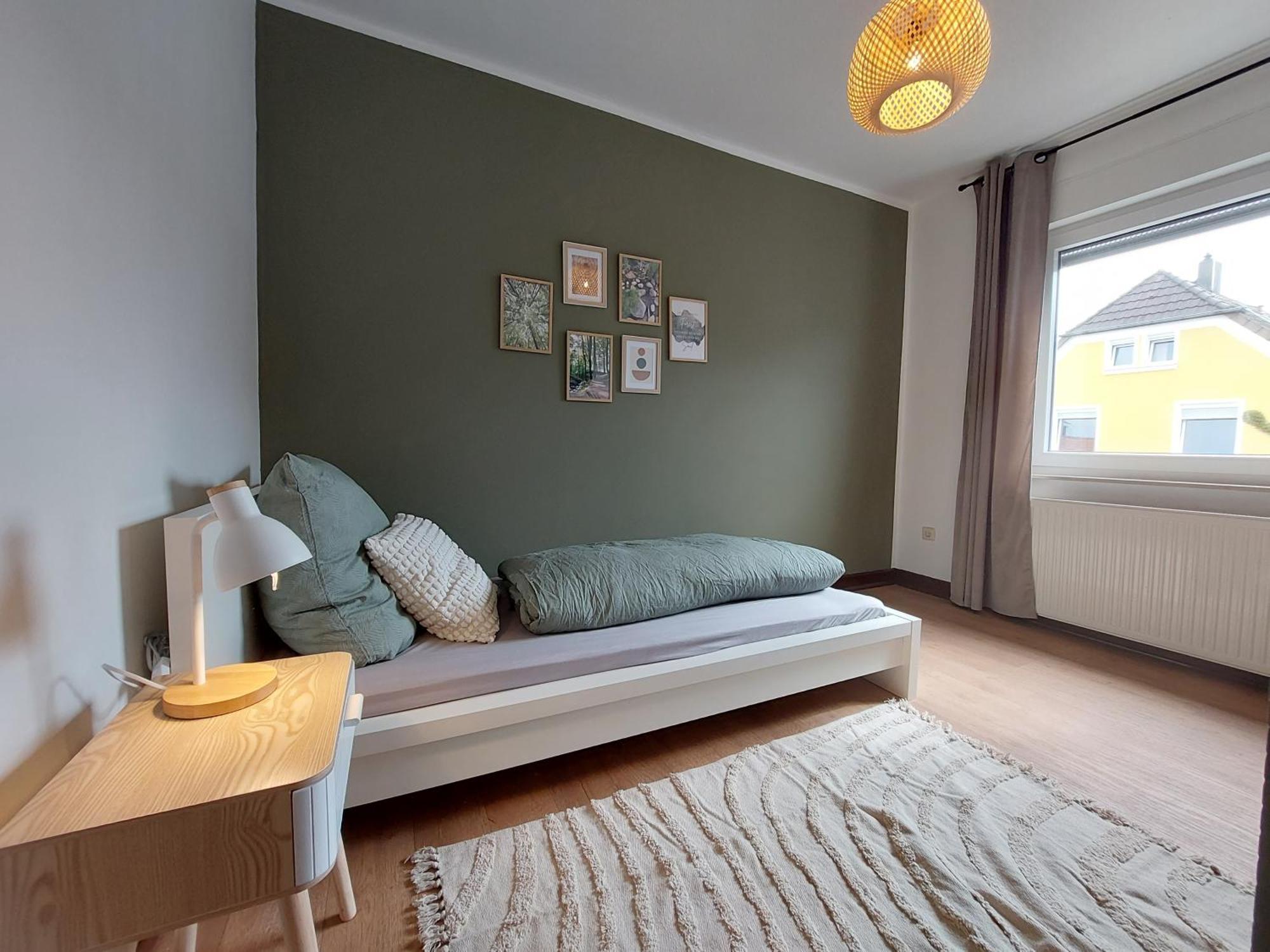 Cozy Home, 7 Beds, Wifi, Kitchen, Balcony, Bielefeld Center Exterior foto