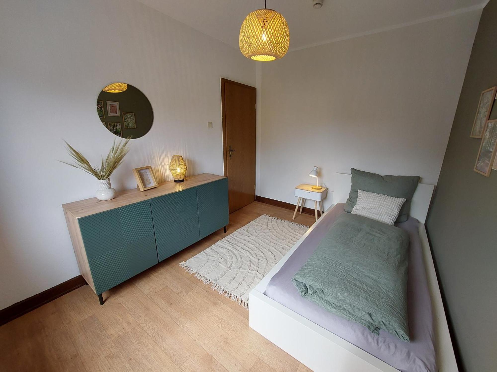 Cozy Home, 7 Beds, Wifi, Kitchen, Balcony, Bielefeld Center Exterior foto